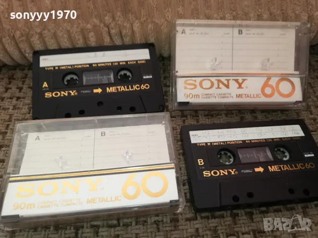 SONY-JAPAN TAPE METALLIC 60 1612241519, снимка 8 - Аудио касети - 48366997