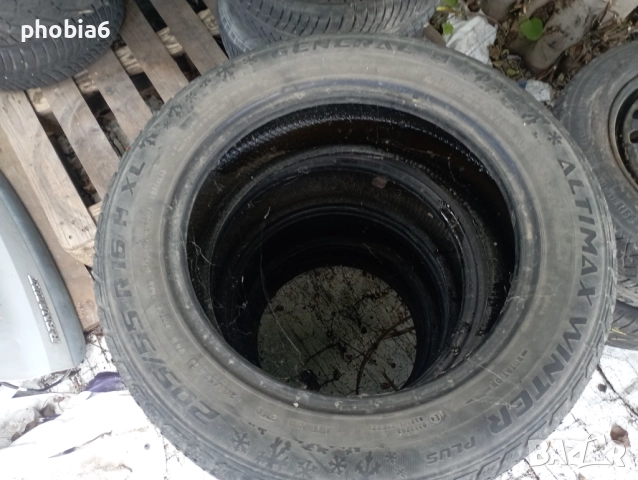 Зимни гуми Дженерал-205/55/16-5ммграйфер, снимка 2 - Гуми и джанти - 51669760