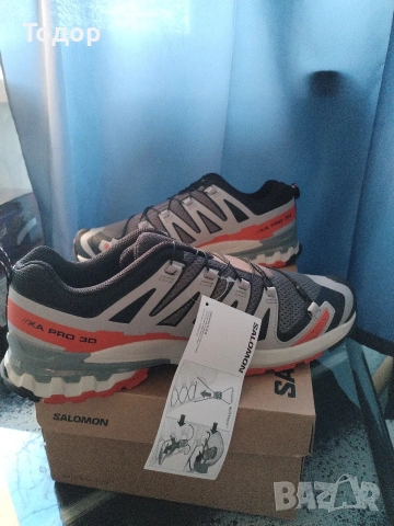 Salmon XA 3D PRO 42.2/3,44.2/3, снимка 4 - Маратонки - 53835454