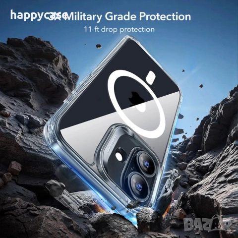 Apple iPhone 17 / Pro / Max / Air / ESR 360° Classic Hybrid HaloLock MagSafe кейс калъф с протектор, снимка 10 - Калъфи, кейсове - 52055049
