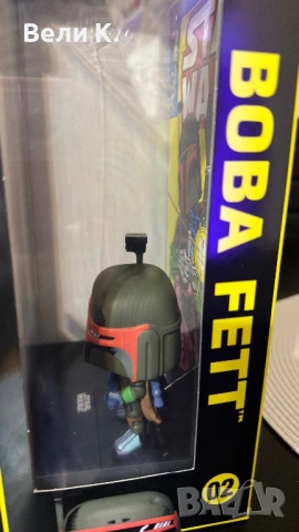 Оригинална Funco Pop фигура на Boba Fett - Междузвездни войни , снимка 3 - Други жанрове - 53500583