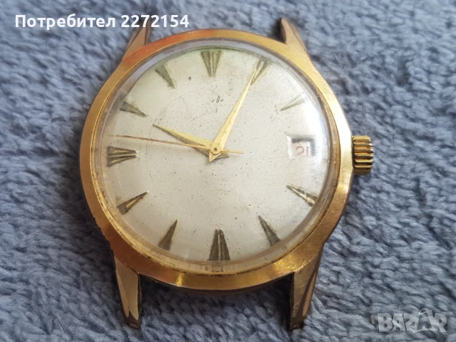 Мъжки часовник с позлата 