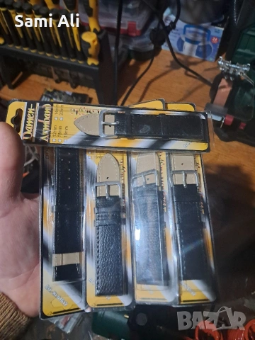 ПРОДАВАМ: Нови каишки за часовници (различни размери) ​Продавам чисто, снимка 2 - Стенни часовници - 53669130