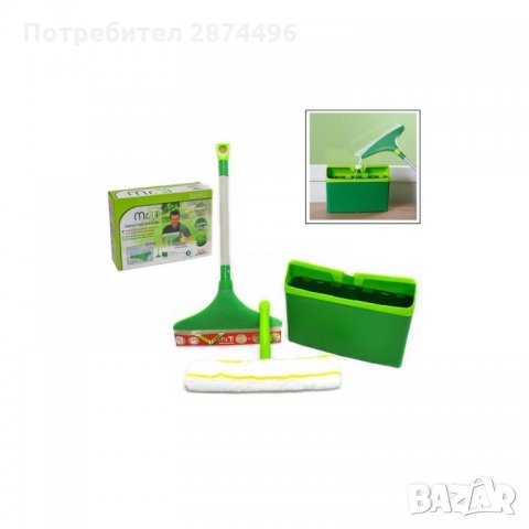 1454 Комплект за лесно почистване на стъкла, снимка 5 - Други стоки за дома - 35737074