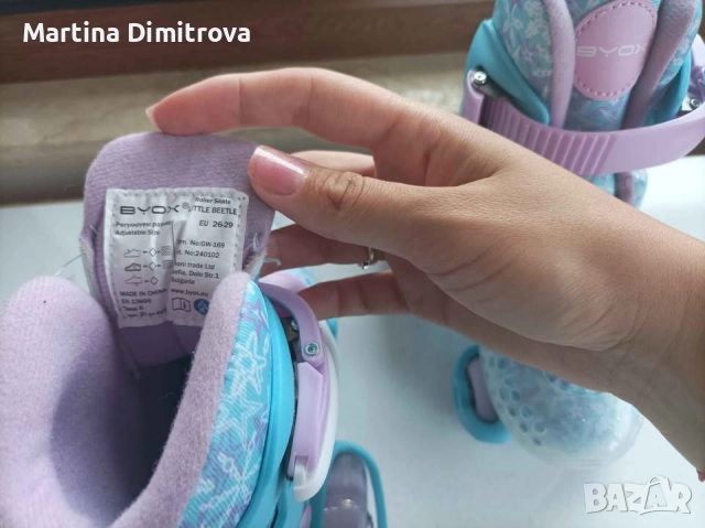 Детски ролери, регулиращ се размер, снимка 3 - Ролери, кънки - 51832373