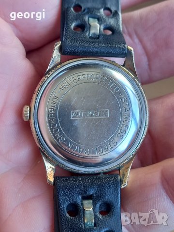 позлатен часовник Anker 67 automatic 25 jewels , снимка 5 - Мъжки - 44161400