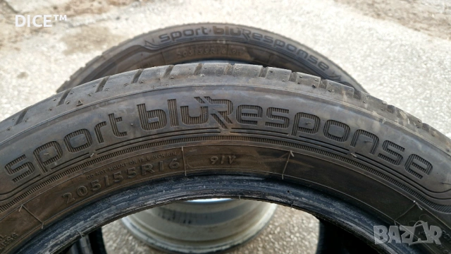 DOT 2025, 205/55/16 летни гуми Dunlop Sport BluResponse, снимка 10 - Гуми и джанти - 53692437
