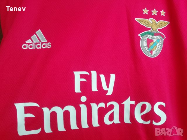 Benfica Adidas Нова Оригинална Футболна Тениска Фланелка Бенфика размер L 2019/2020, снимка 3 - Тениски - 41544761