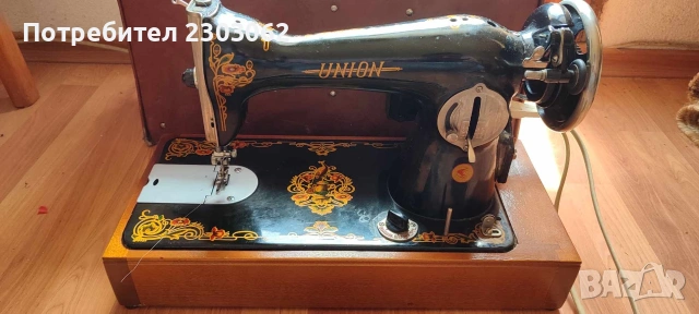 Шевна машина Union 2M, снимка 3 - Антикварни и старинни предмети - 53400636