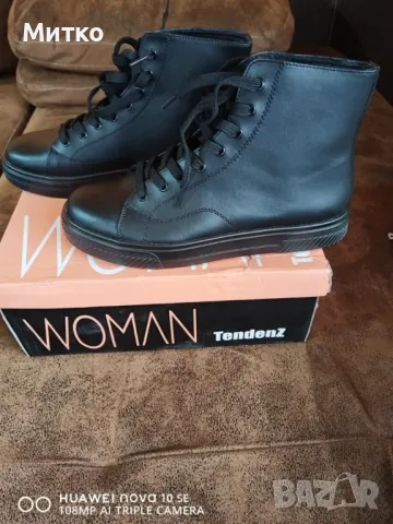 Кожени кецове Tendenz, снимка 2 - Кецове - 49944561