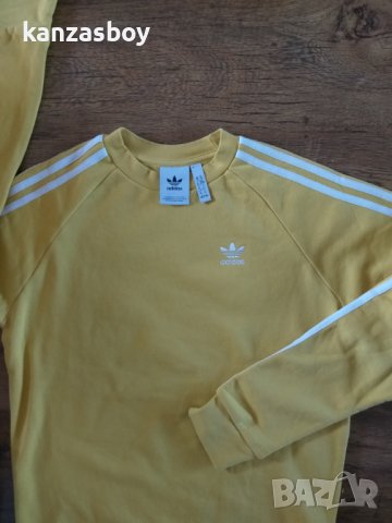 adidas Originals 3-bandes Crewneck - страхотна мъжка блуза КАТО НОВА, снимка 5 - Спортни дрехи, екипи - 42436349