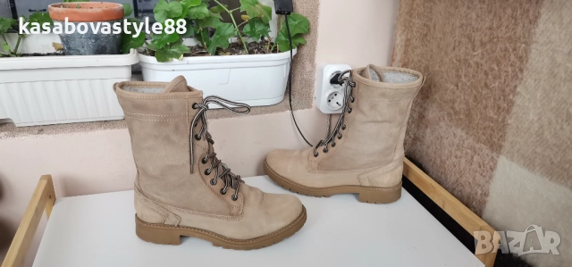 Ботуши Landrover 40н.Естествена кожа и велур , снимка 3 - Дамски ботуши - 52906970
