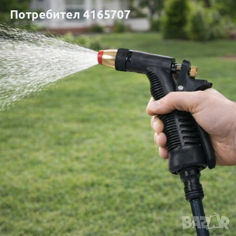 Регулируем пистолет за поливане с градински маркуч, снимка 8 - Други - 53370377