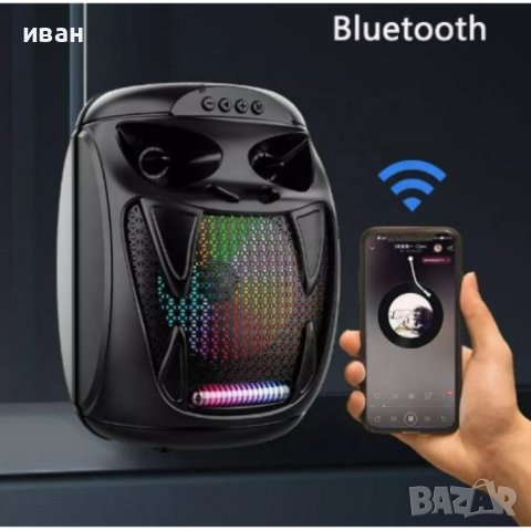 Безжична BlueTooth преносима система за домашно кино с високоговорители, снимка 5 - Караоке - 44489420