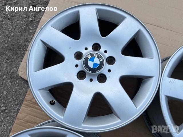 Алуминиеви джанти 16 цола от BMW E46, снимка 6 - Гуми и джанти - 51275695