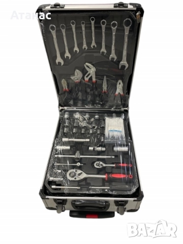 Професионален комплект инструменти KRAFTROYAL Gerнmany 1050 части – Всичко необходимо в един куфар, снимка 2 - Куфари с инструменти - 52643381