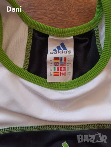 Vintage Adidas спортно бюстие, снимка 3 - Корсети, бюстиета, топове - 50155616
