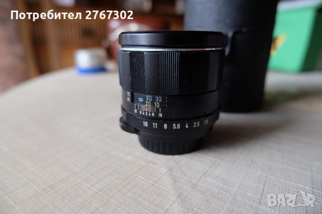 Super Multi Coated Takumar 85mm f1.8 lens. M42 Mount., снимка 4 - Обективи и филтри - 53441263