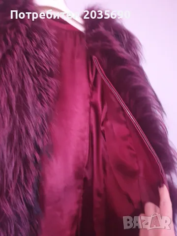 Луксозен кожух от чинчила и лисица, снимка 5 - Палта, манта - 48176644