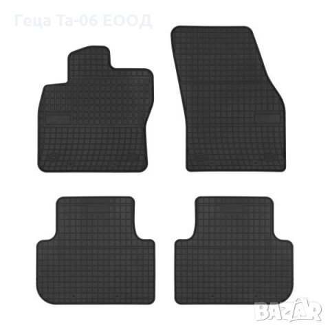 Vw Tiguan 2 / Гумени стелки за Тигуан 01.2016->