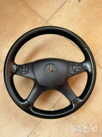 Четирилъчев волан Мercedes W204 с еърбег/airbag Ц-класа/C-class 2008г