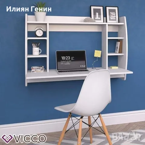 Бюро за стена, снимка 2 - Бюра - 48046297