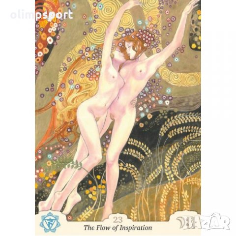 карти оракул LOSCARABEO MANARA EROTIC ORACLE  нови Оракул за тези, които избират да вярват в секса, , снимка 5 - Карти за игра - 35858259