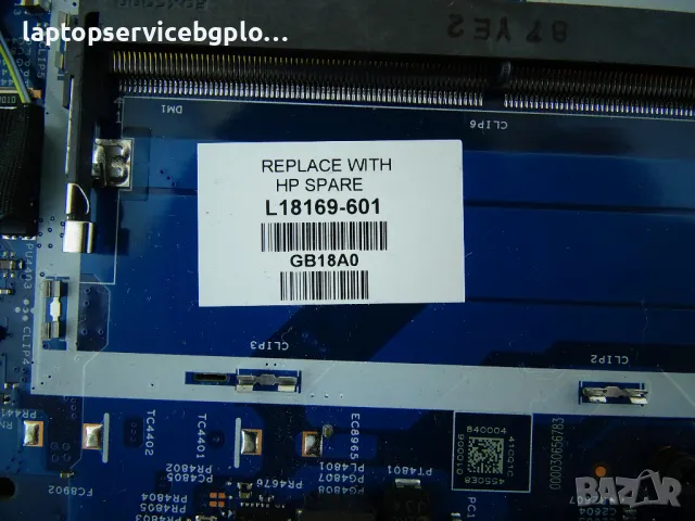 Дънна платка HP Pavilion X360 14-CD  17879-1A 448.0E809.001A   с Охлаждане и вентилатор, снимка 4 - Части за лаптопи - 47360411