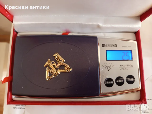 Златна гривна нова, снимка 7 - Гривни - 55888699