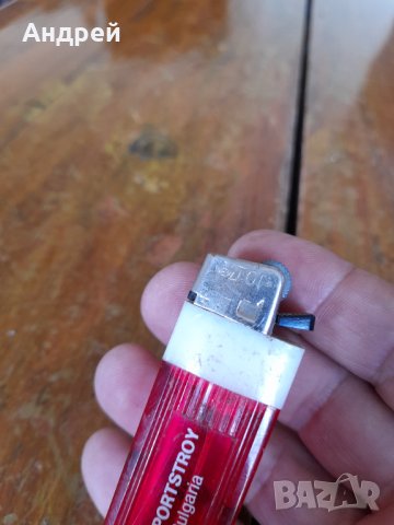 Стара запалка Technoexportstroy, снимка 4 - Антикварни и старинни предмети - 42057975