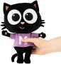 Плюшена играчка Черна котка Майло Milo сменяемо облекло на пожарникар, снимка 9