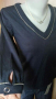 Спортно елегантна блуза с метални акценти🍀❤XS,S,M❤🍀арт.4092, снимка 1 - Блузи с дълъг ръкав и пуловери - 36279574