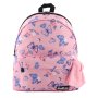 Ученическа чанта, My Way, Pink Blue Butterflies, С бандана и подсилен гръб, Розова/ пеперуди