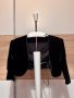 Елегантна черна жилетка / ръкави за рокля, снимка 1 - Жилетки - 41185020