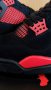 Nike Air Jordan 4 Red Thunder Нови Оригинални Мъжки Обувки Кецове Маратонки Размер 44 Номер 28см , снимка 5