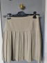 Италианска 100% вълна плисирана пола S размер, снимка 1