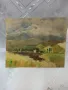 Стар рамкиран авторски акварел подписан Тодор Димитров  63 г, снимка 5