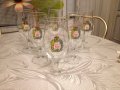 Schloss Pils Старинни нови баварски чаши на столче за бира 0,4 л., снимка 4