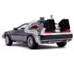 Метални колички: Back to the Future II – DeLorean машина на времето, метален модел 1:24, снимка 2