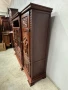 Уникален шкаф - витрина от дъбов масив, снимка 5
