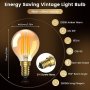 Нови 6 броя LED крушки база E14 Ретро Стил Топла Светлина Осветление дом, снимка 2