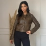 Дамско байкерско яке, 3цвята , снимка 2