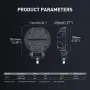 LED халоген LED светлини габарит, жълта 12, снимка 4