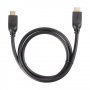 Кабел HDMI - HDMI 3м Ver:2.0 Ultra HD 4k2k/60p VCom SS001199 Черен Cable HDMI M/HDMI M, снимка 3