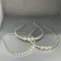 Дамска диадема с перли - нежен аксесоар, фина ръчна изработка, снимка 2