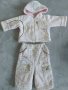 Бебешки комплект якенце и панталонки зимни размер 3-6 месеца за момиченце, снимка 1 - Комплекти за бебе - 40611072