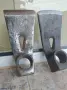 Две дюлгерски тесли от соц.времето, щемпел на двете, патина, запазени във времето, колекционерски пр, снимка 2