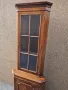 Витрина за ъгъл с интарзия, снимка 4