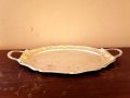 Страхотен Голям Посребрен Поднос, снимка 5