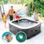 Надуваемо джакузи Intex PureSpa Greystone Bubble Deluxe, 6 места, 239 х 71 см, 170 въздушни струи, т, снимка 5